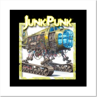 JunkPunk - Vacuum Tube Bomber Nose - WelshDesigns Posters and Art